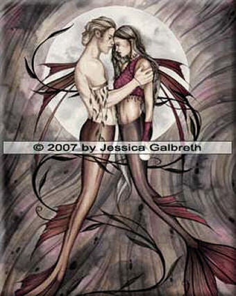 Entwined by Jessica Galbreth -  8x10 inch ceramic tile