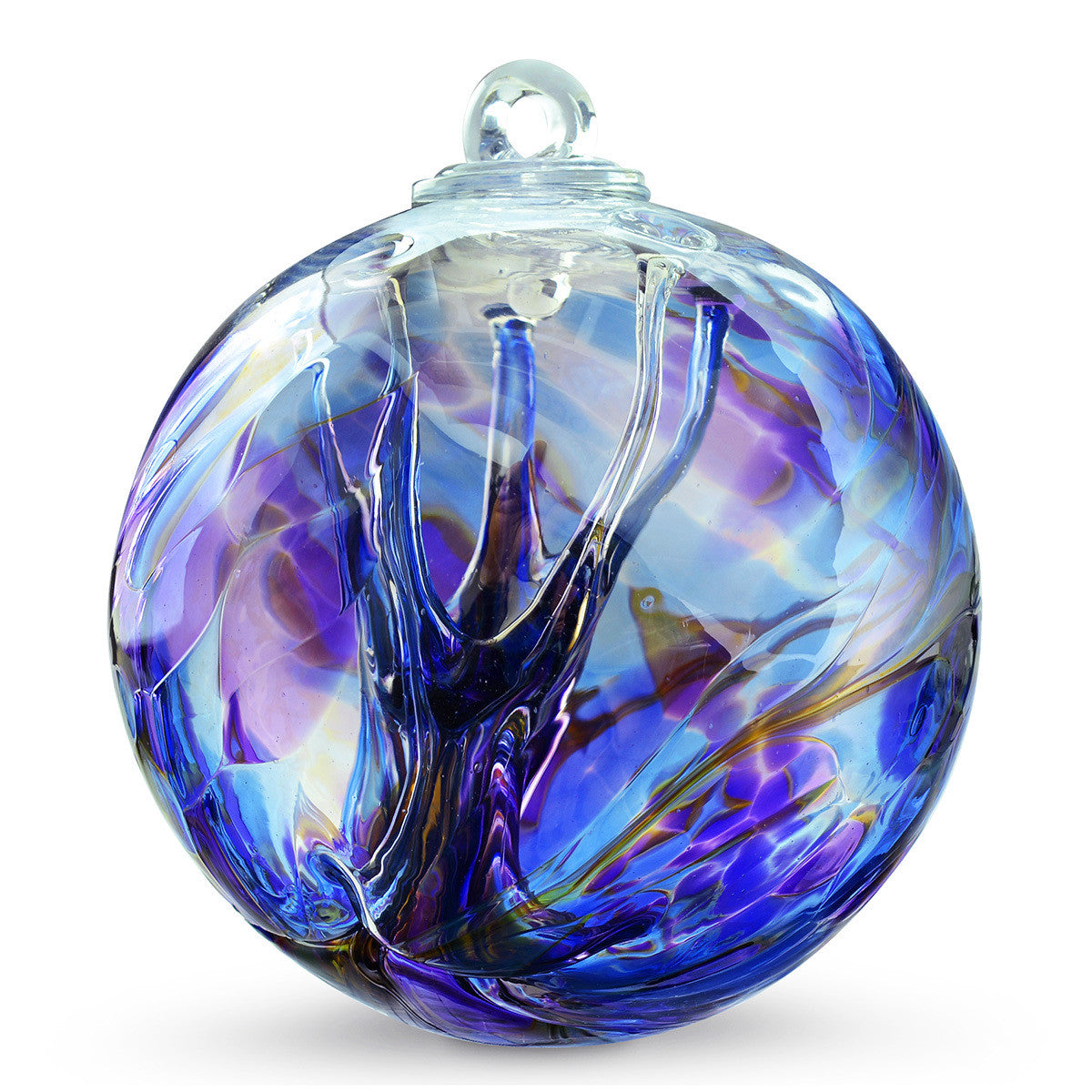 Bola de bruja de Chaos Iris iridiscente (6")