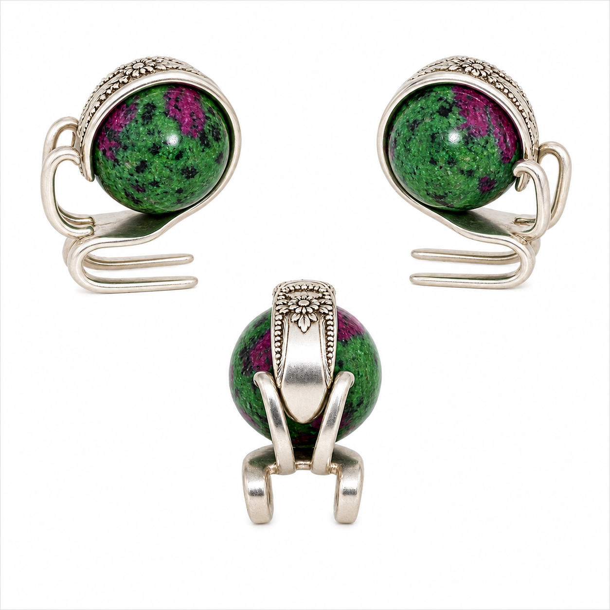 Small_Ruby_Fuchsite_Stone_Snark_Three_Views