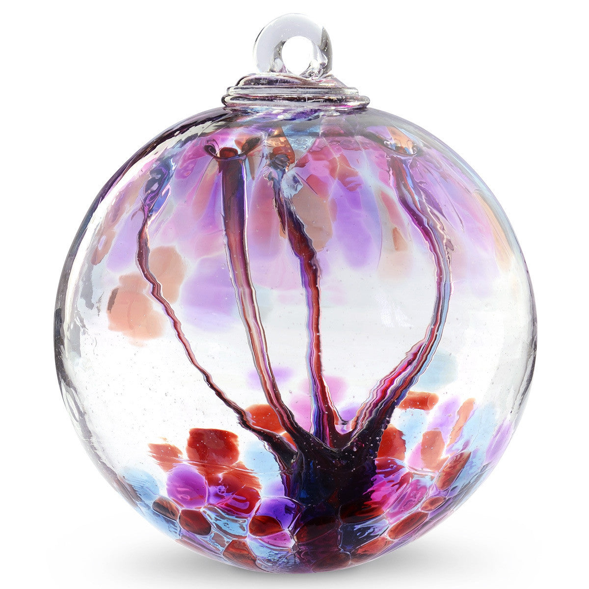 Bola de cristal de 6" con forma de árbol espiritual Impatiens de Nana