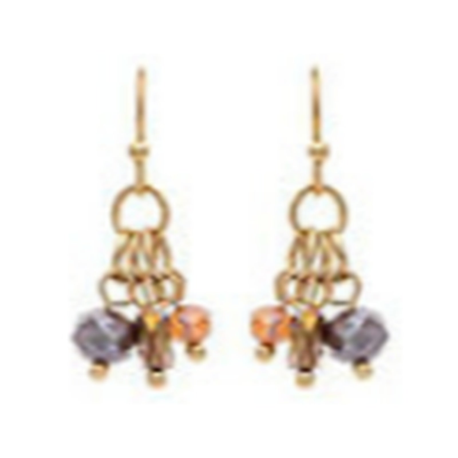 Crystal and Gold Necklace Set
