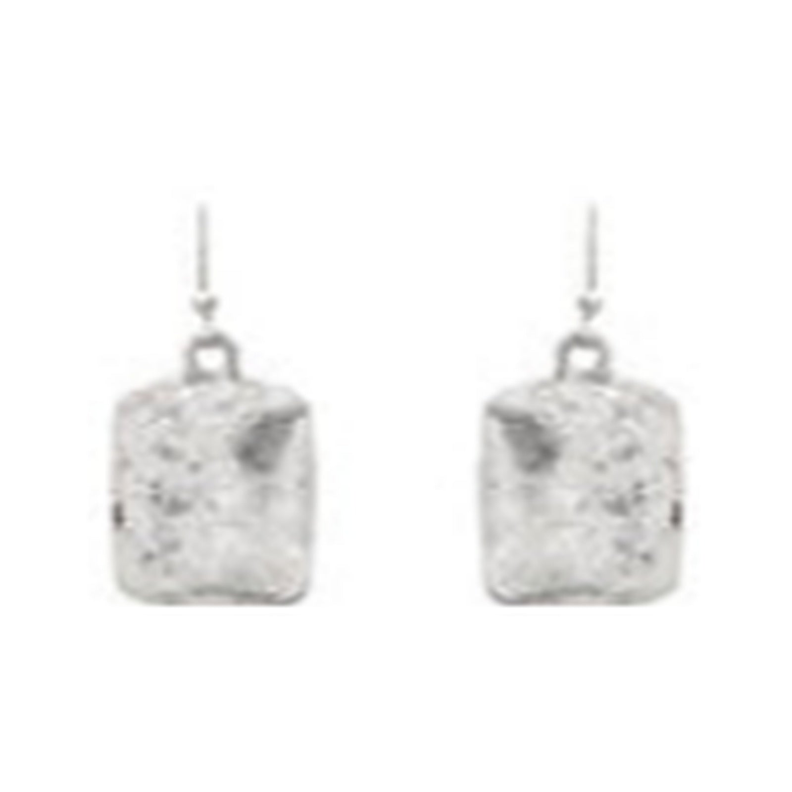 Silver Gold Wire Wrap Mini Square Necklace Set