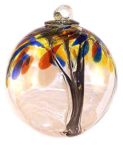 Shangri-La Spirit Tree Glass Ball 6"