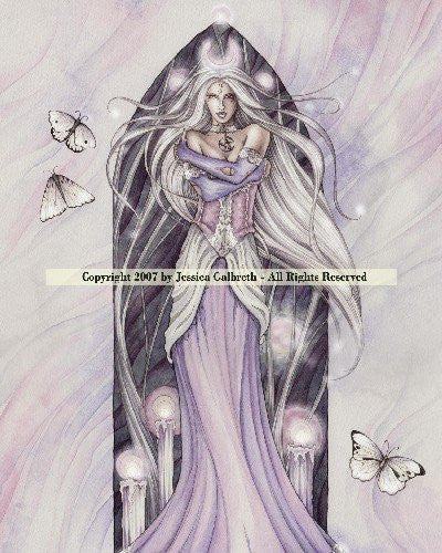 White Magick de Jessica Galbreth: baldosas de cerámica de 8 x 10 pulgadas